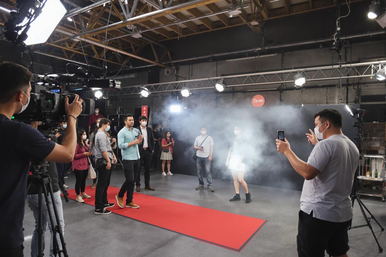 红桃视频开放日:走进拍摄现场